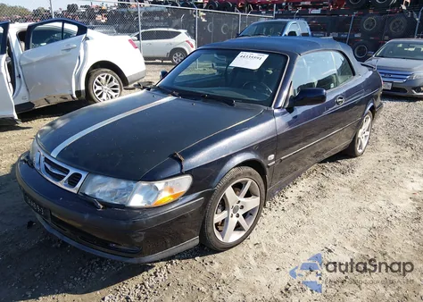 2002 Saab 9-3 Se z USA, uszkodzony, nr VIN YS3DF78K127012479